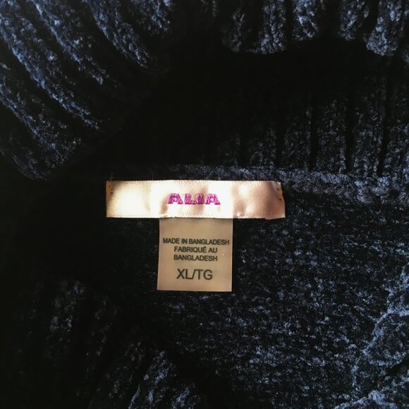 Navy Blue Super Soft Sweater - Picture 3 of 4